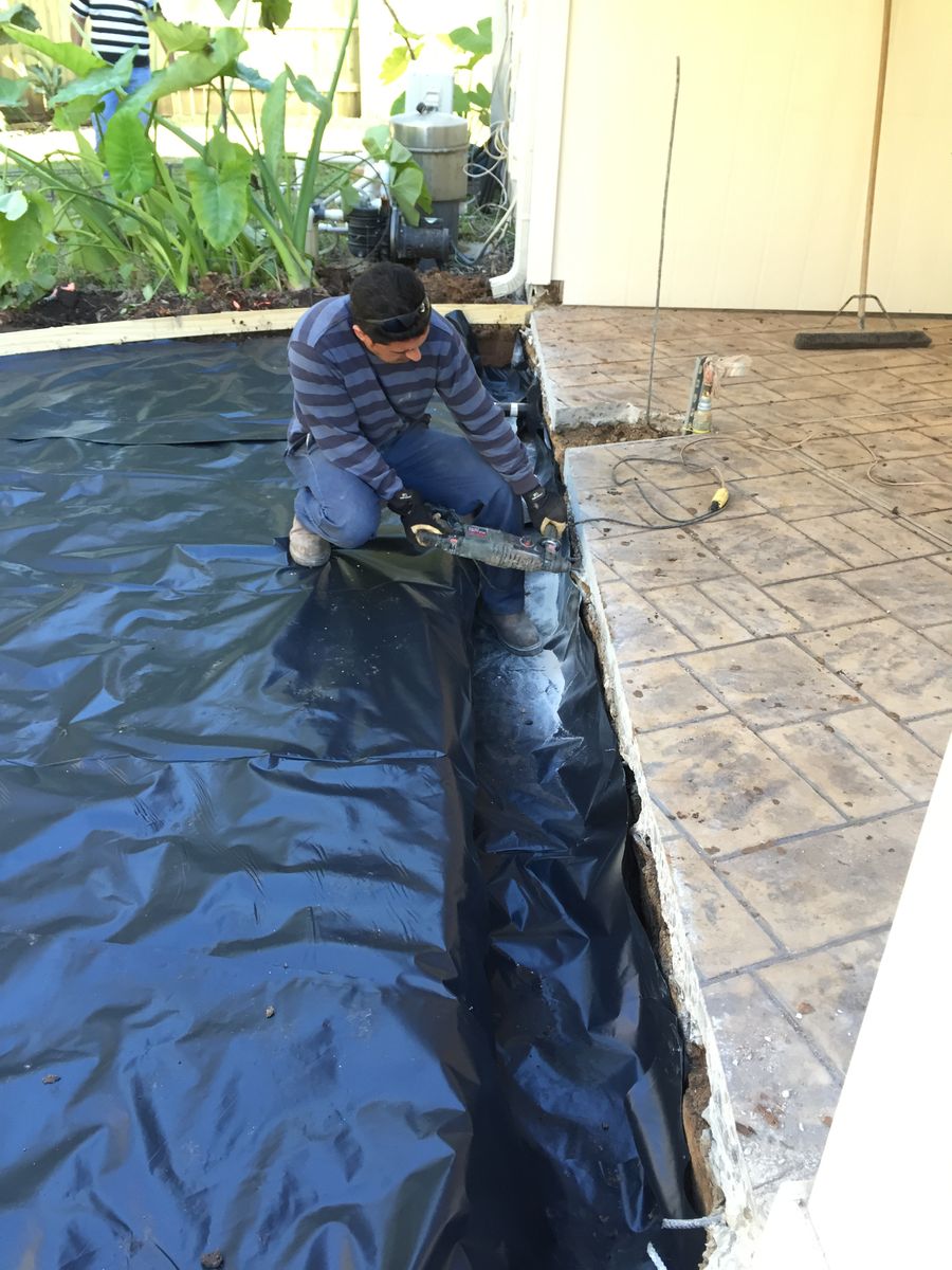 Stamped Concrete Installations for Texas Curb N Borders in Houston, TX