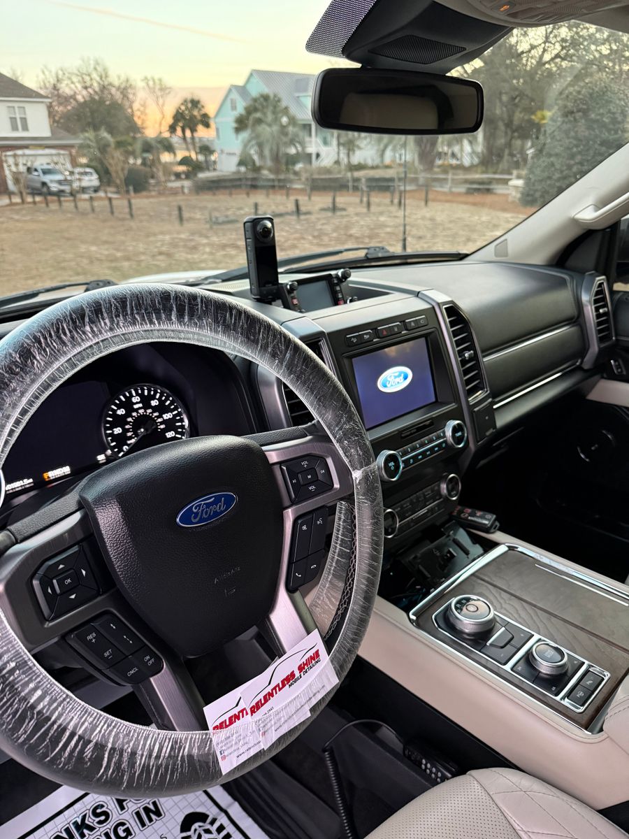 Interior Package for Relentless Shine Mobile Detailing in Calabash, NC