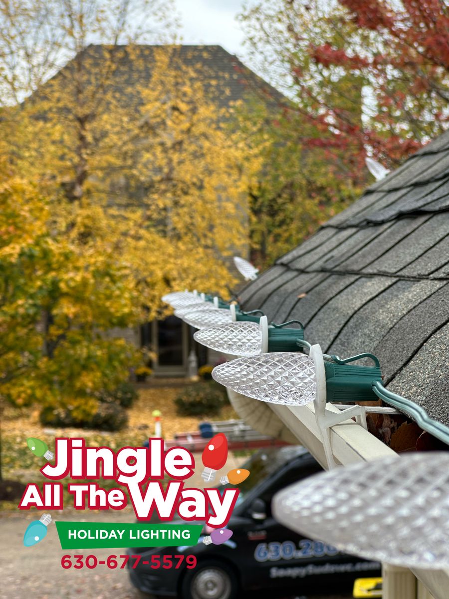 Jingle All the Way - Holiday Lighting for Soapy Suds Services in St. Charles, IL