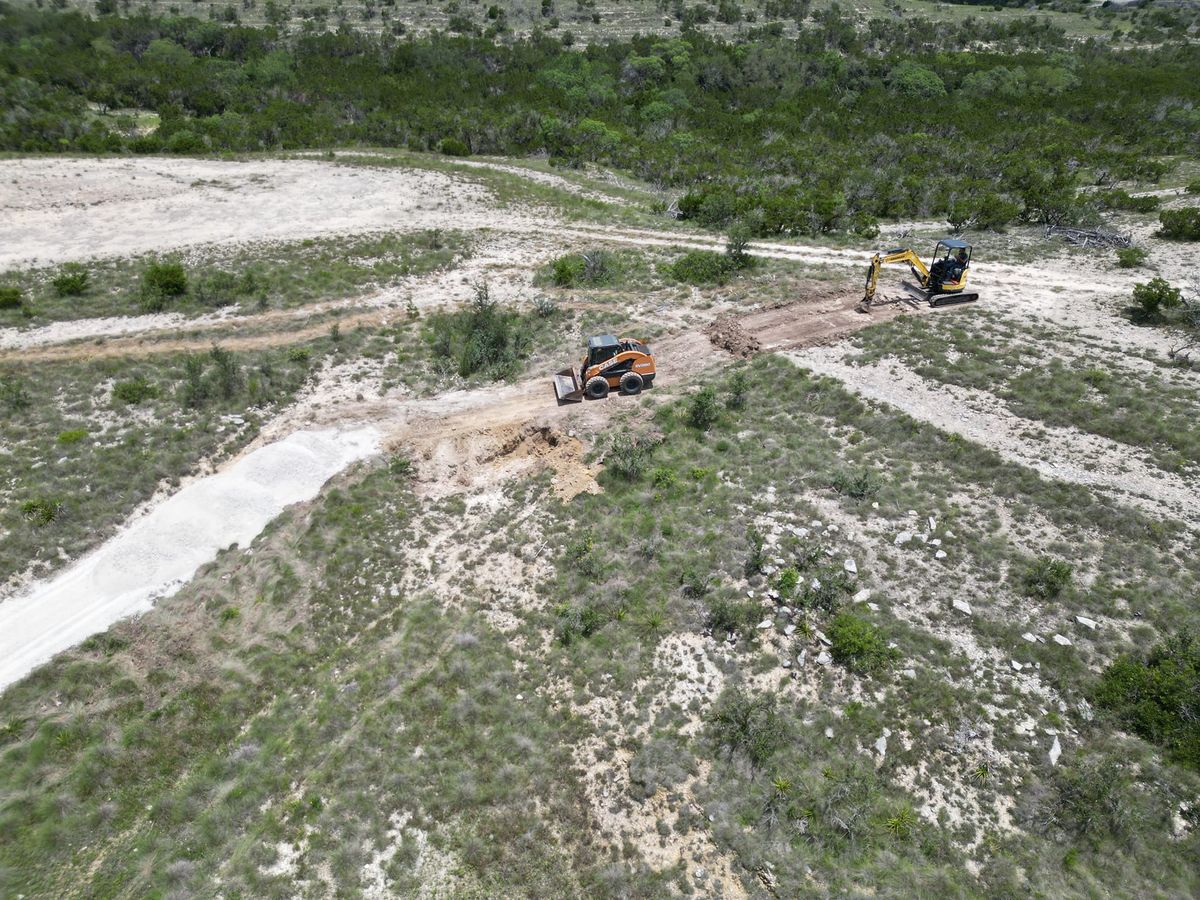 Land Clearing & Brush Haul Off for Bison Creek Construction in New Braunfels, TX