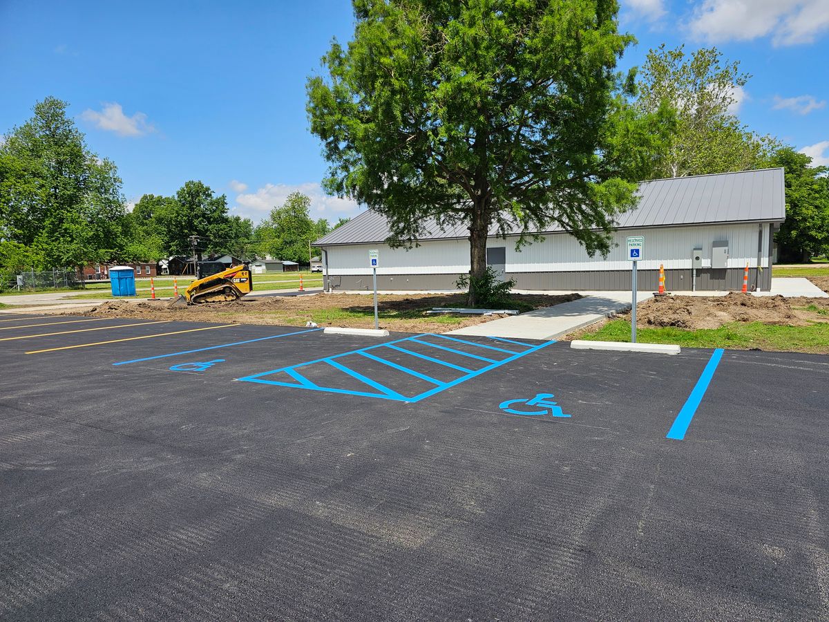 Asphalt Installation for Fine Line Striping in Jackson, MO