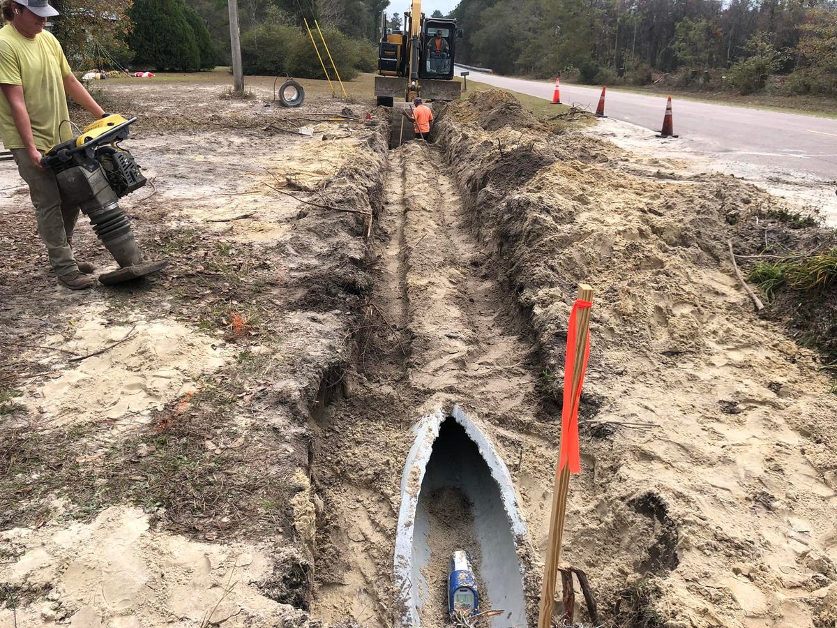 Civil Construction for Lamar Construction in North Central, FL