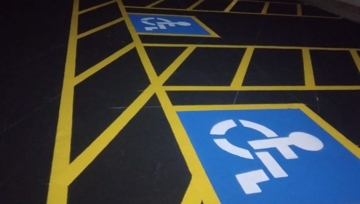 Striping for Epic Asphalt in Phoenix, AZ