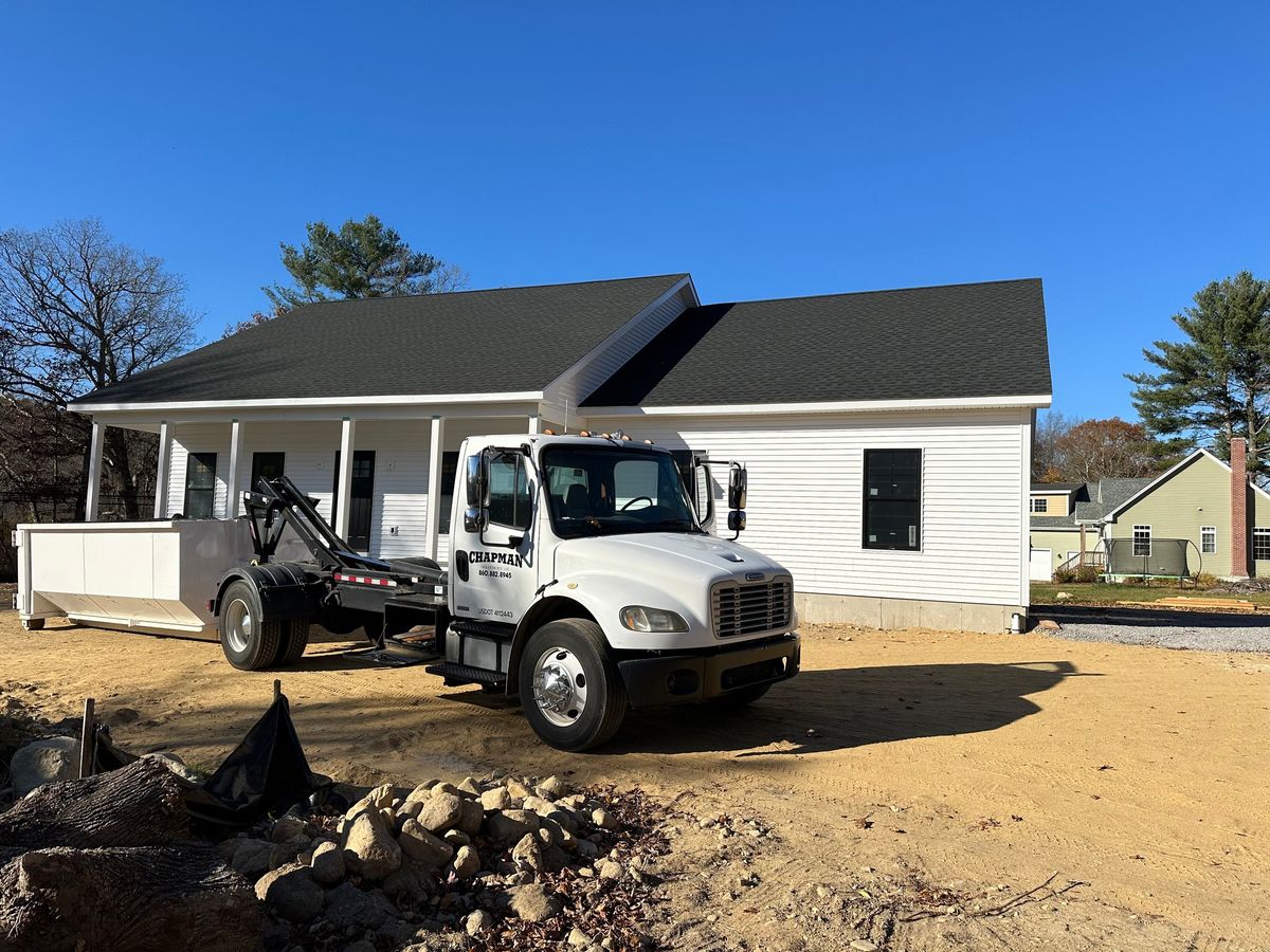 Construction Debris Removal for Chapman Industries LLC in Ellington, CT