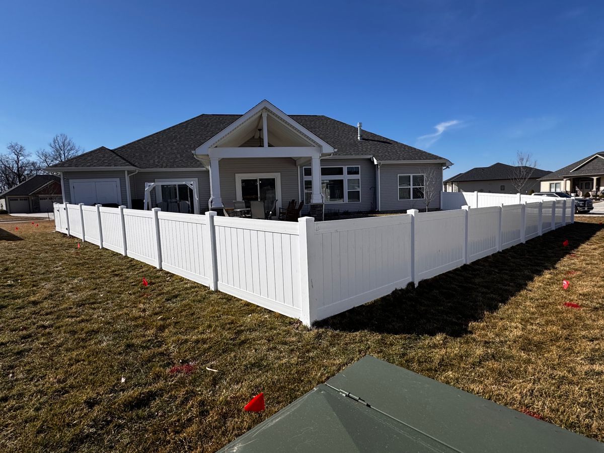Fence Installation for FreshFence in Fort Wayne, IN