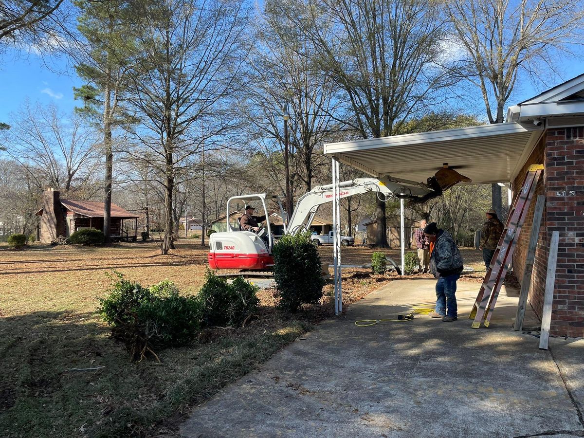 Land Grading for Maness Trucking & Excavation in Lexington, TN