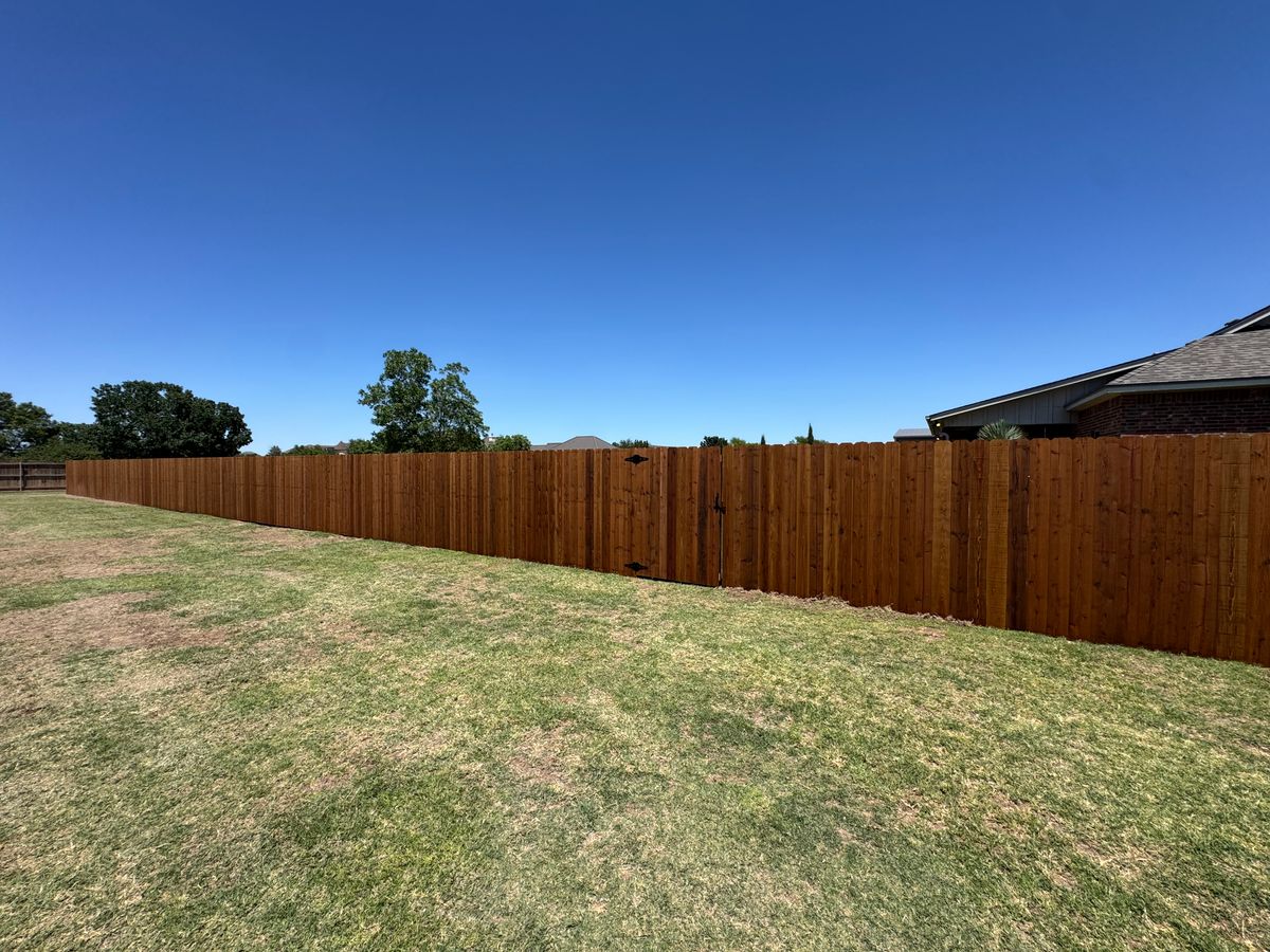 Commercial Fencing for CHR Unlimited LLC in San Angelo, Texas