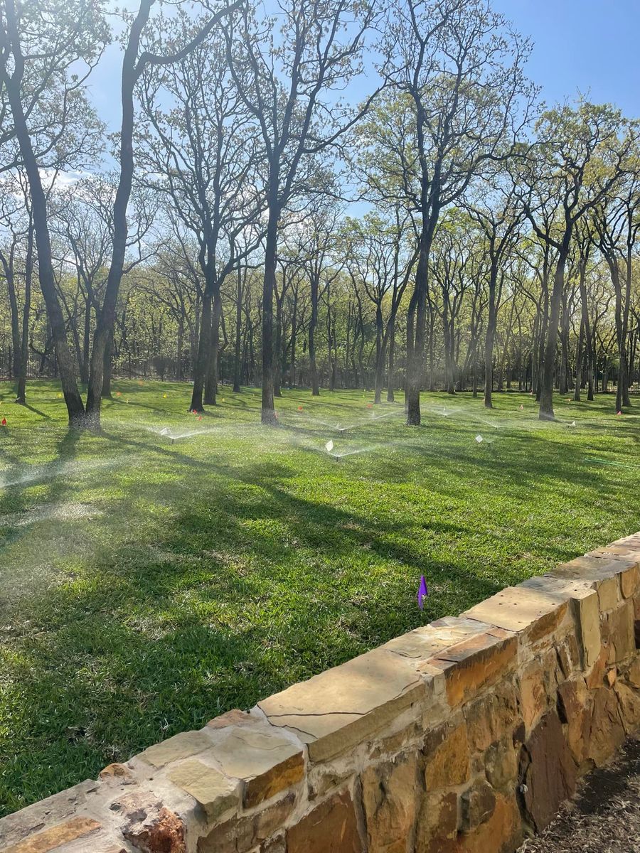 Stone Work  for E&D Landscape Services in Mansfield, TX