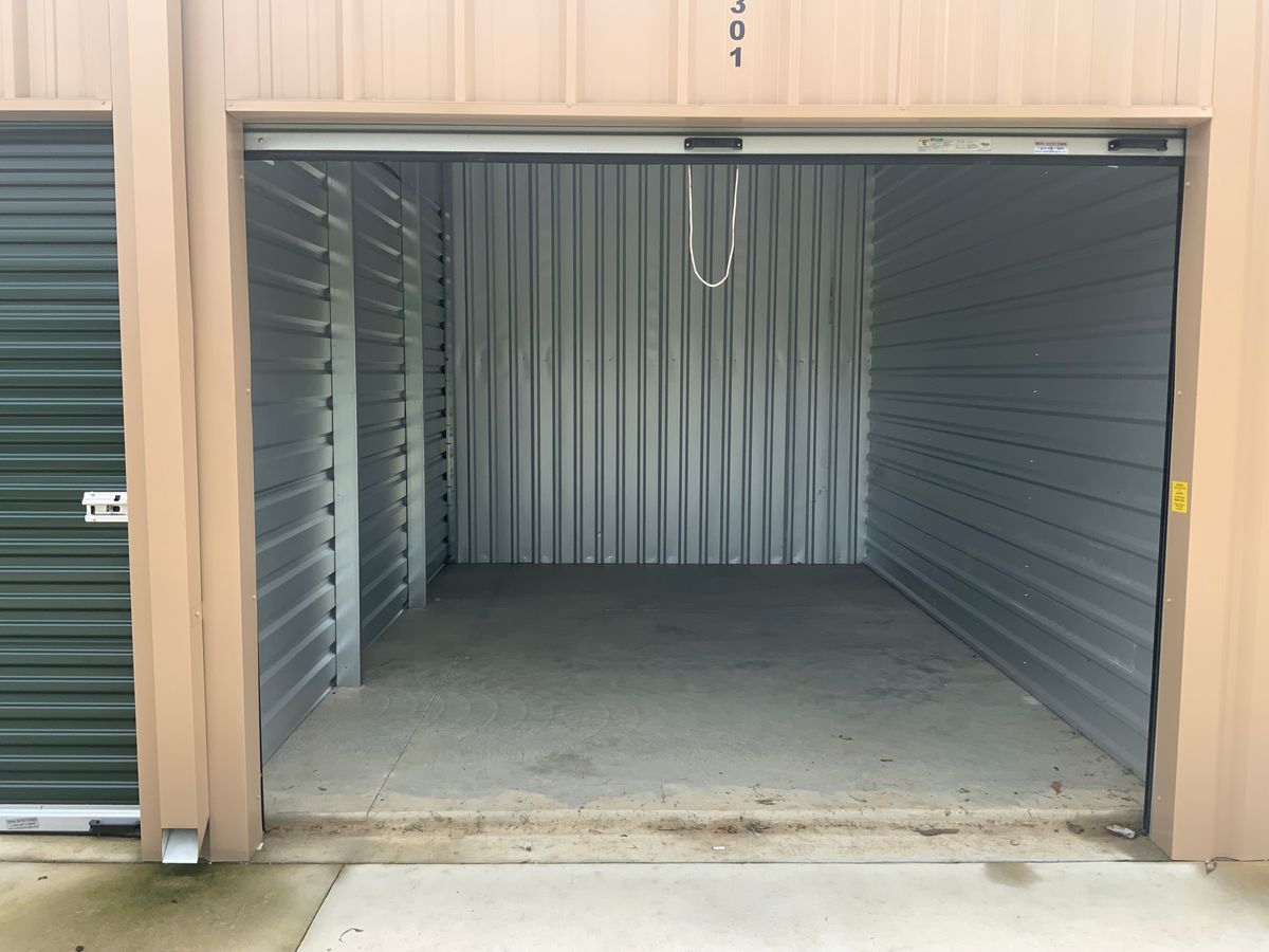 Storage facilities for Broadway & McMullen Construction in Hattiesburg, MS