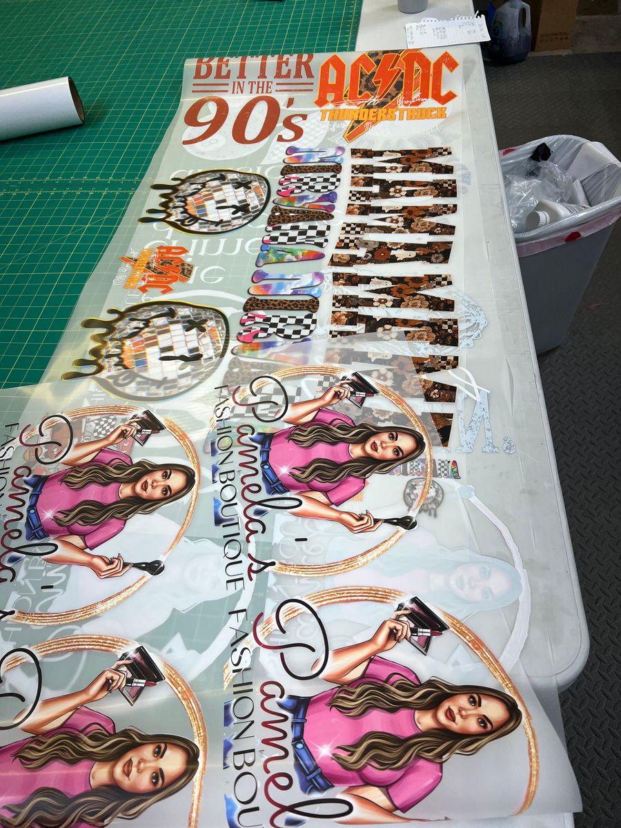 DTF Transfers for Infinity Custom Design in Roosevelt, UT
