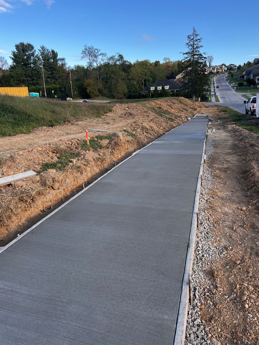 Concrete Slab Construction for The Amazing Concrete in Roanoke, VA