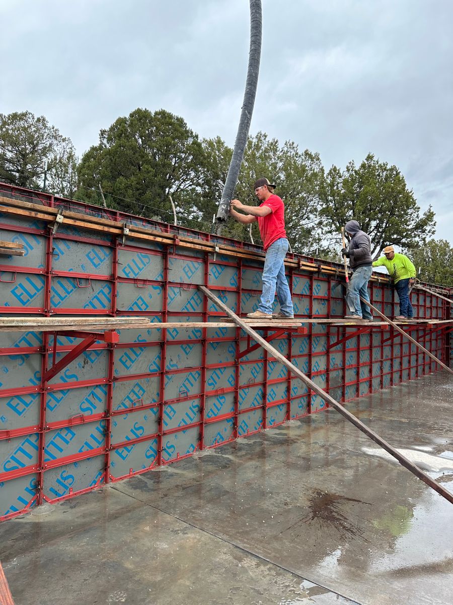 Concrete Walls for American Concrete Placement in Camp Verde, AZ