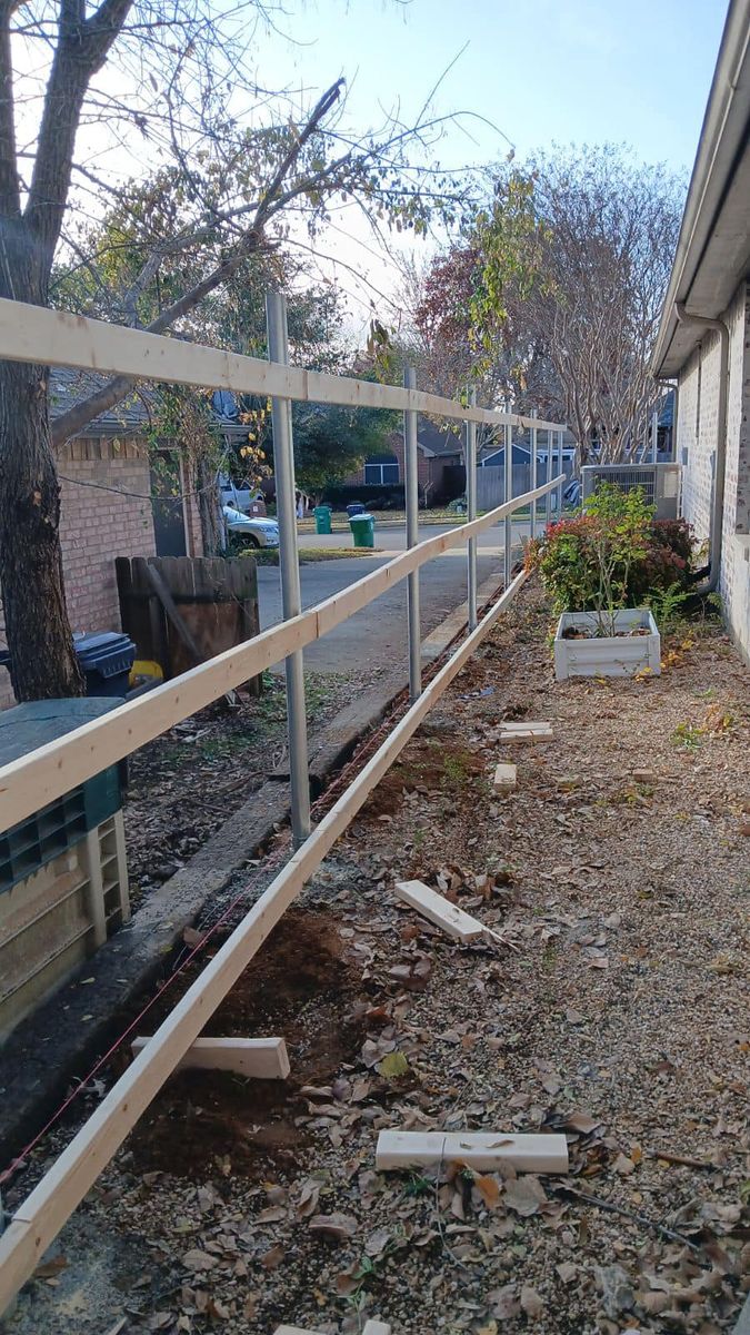 Fencing for FS Construction and Remodeling, LLC. in Denton, TX