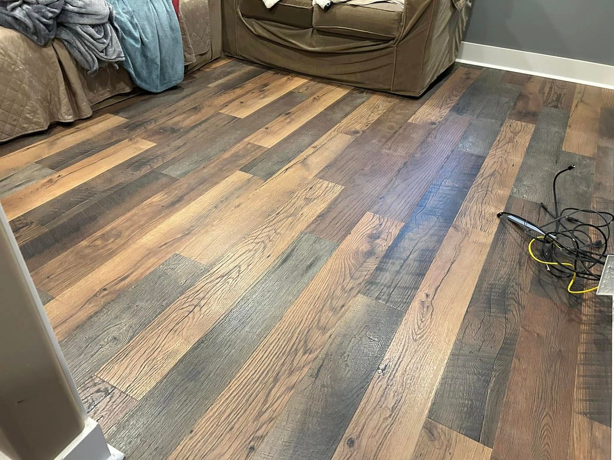 Luxury Vinyl Plank for LJB Flooring LLC in Muskegon, MI