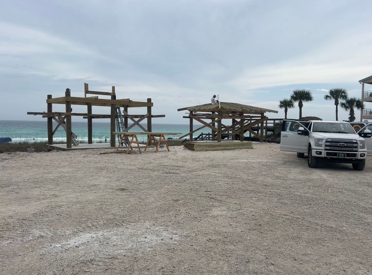 Dock Construction for J&H Land and Marine in Panama City, FL