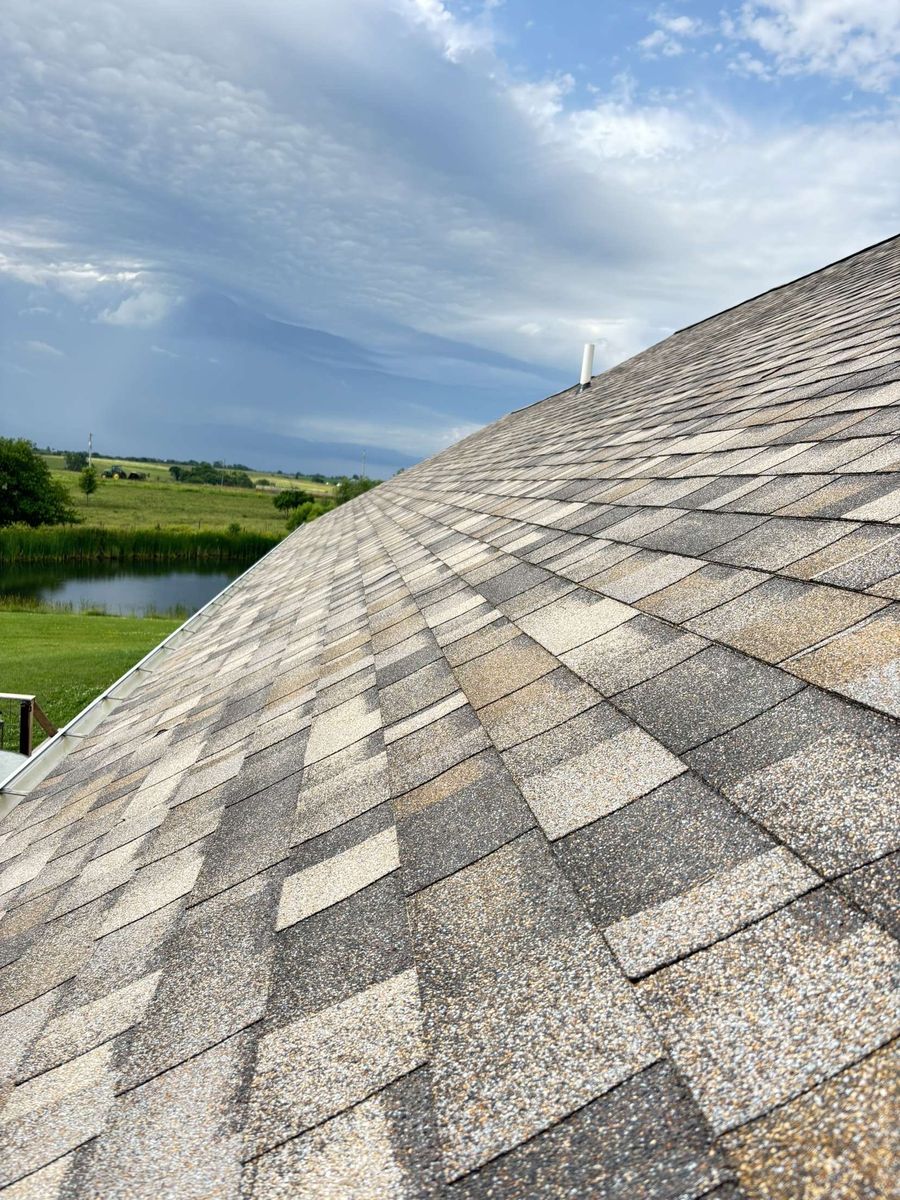 roofing installation for KL Roofing & Construction LLC  in Leon, IA