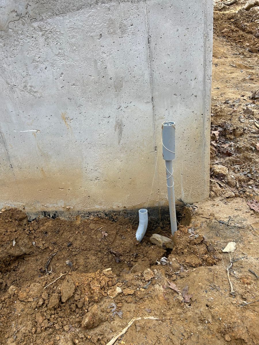 Foundation Digging for CST Dirt Solutions in Rowan, NC