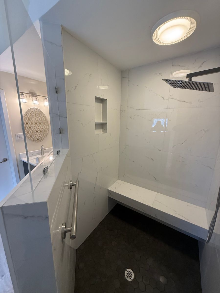 Bathroom Renovation for Richmond Renovation Specialist LLC  in Richmond, VA