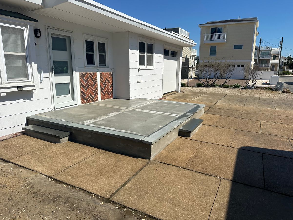 Step Installation for DiDaniele Masonry in Tuckerton, NJ