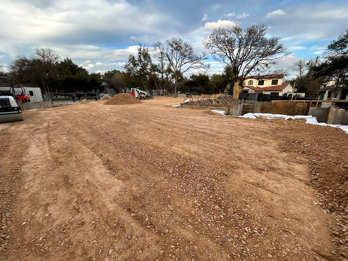 Soil Compaction & Excavation for Black Eagle Construction Inc in Austin, TX