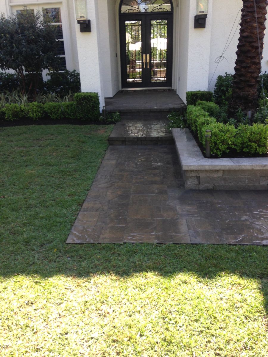 Hardscaping for Atlas Land Design in Creekside Park, TX