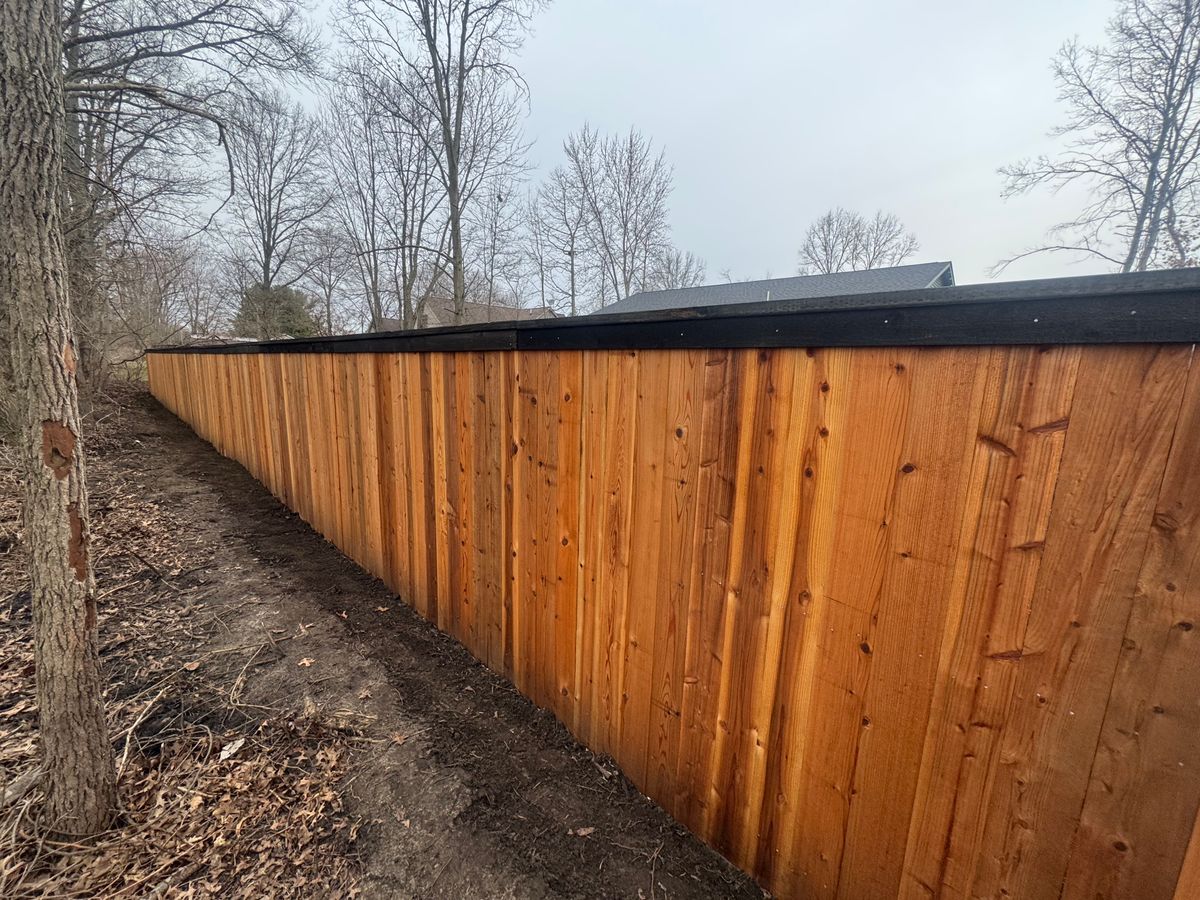 Fence Installation & Repairs for Risner Construction in De Motte, IN