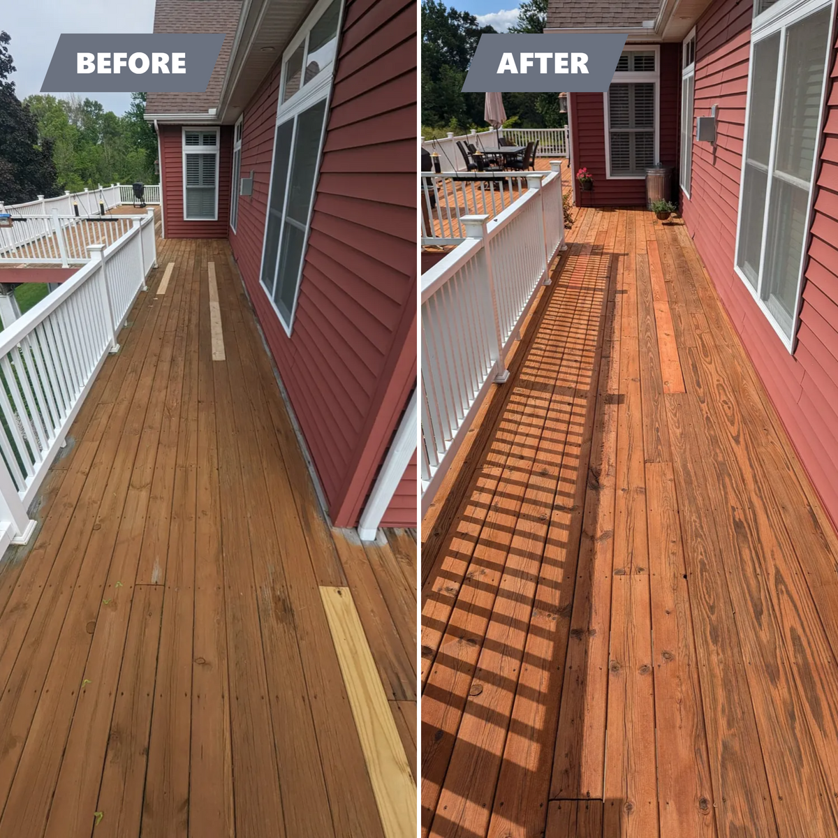 Deck & Wood Restoration for All Purpose Exteriors, LLC in Niles, MI