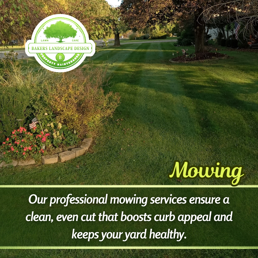 Mowing for Bakers Landscape & Design in East Liverpool, OH