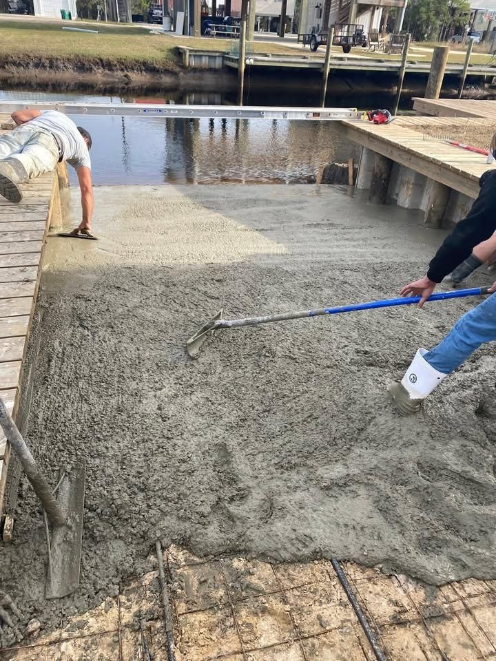 New Dock Construction for Coastal Marine Construction in Bay St. Louis, MS