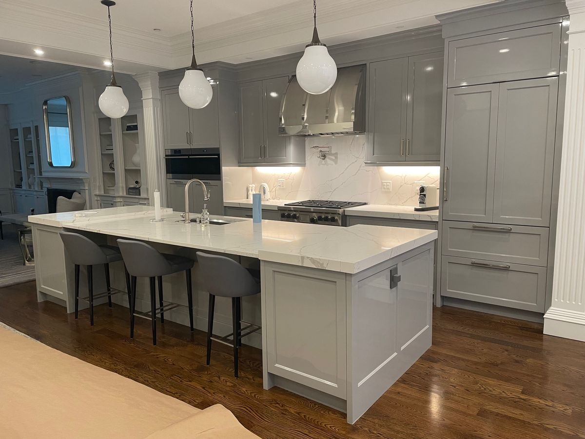 Cabinet Refinishing for Cameron's Fine Finishes  in Natick, MA