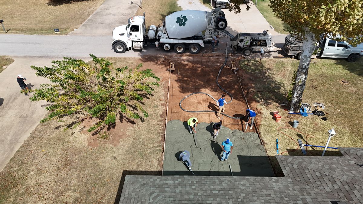 Excavation for Westbound Pools & Construction in Mustang, OK