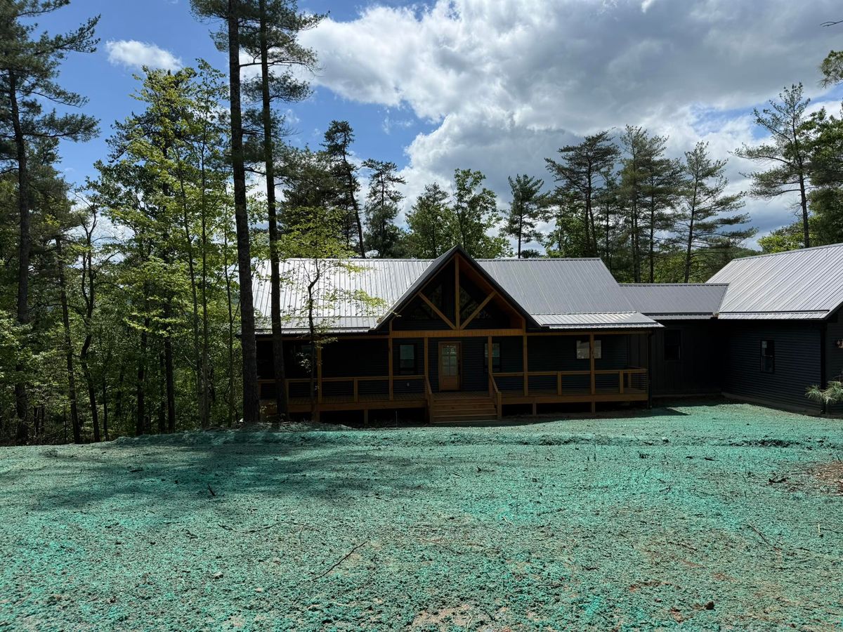 Hydroseeding Installation for Green Scapes Landscaping in Terrell, TX