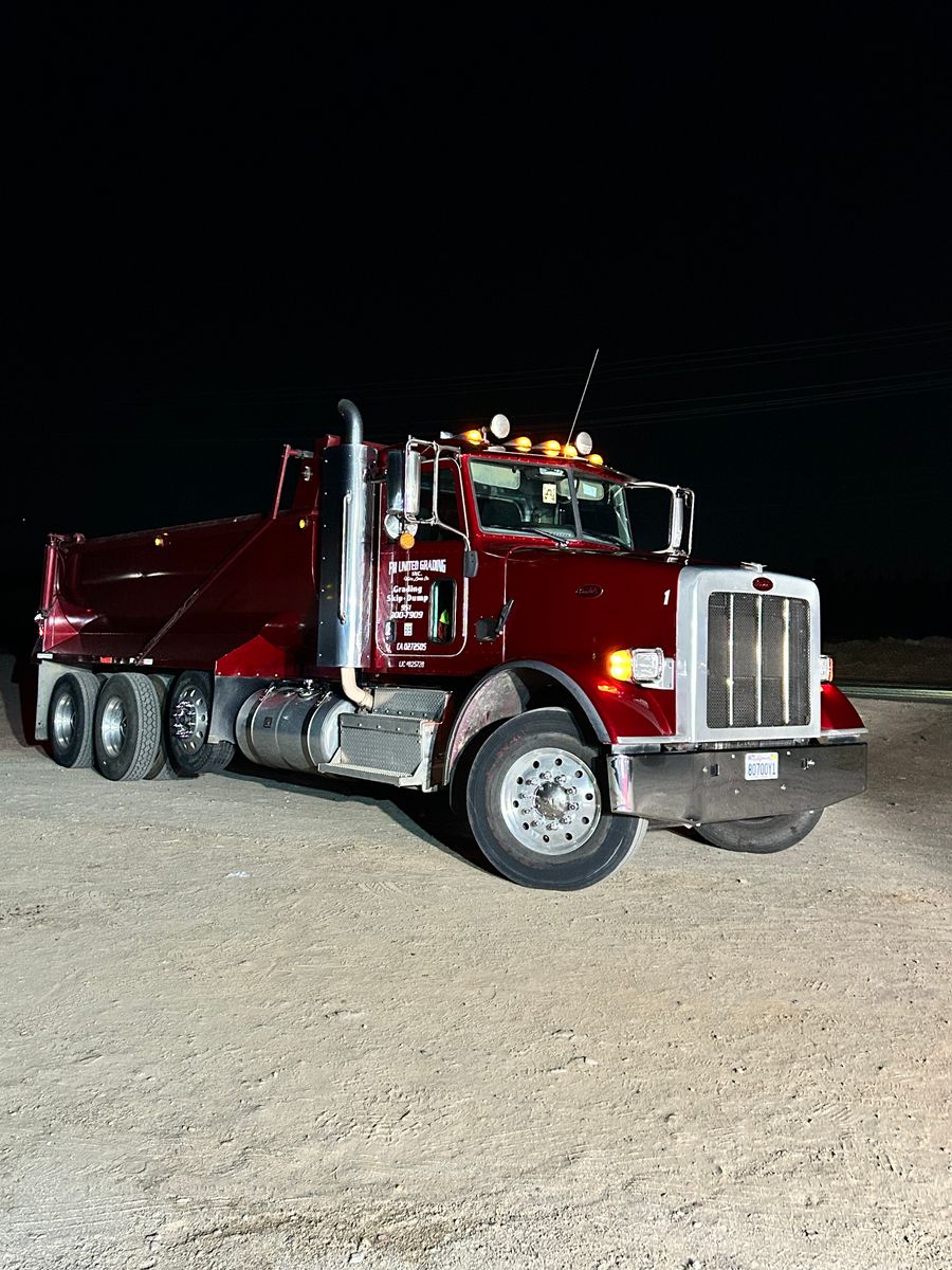 Grading for P&C Earth Works in Riverside County, CA