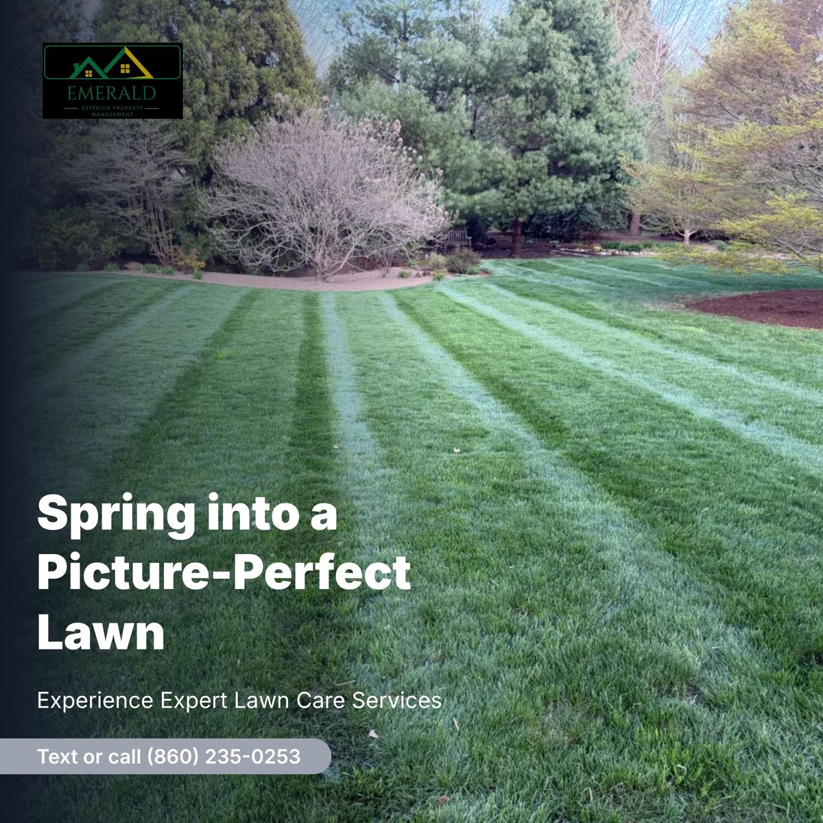 Premium Lawn Maintenance for Emerald Exterior Property Management in Old Saybrook, CT