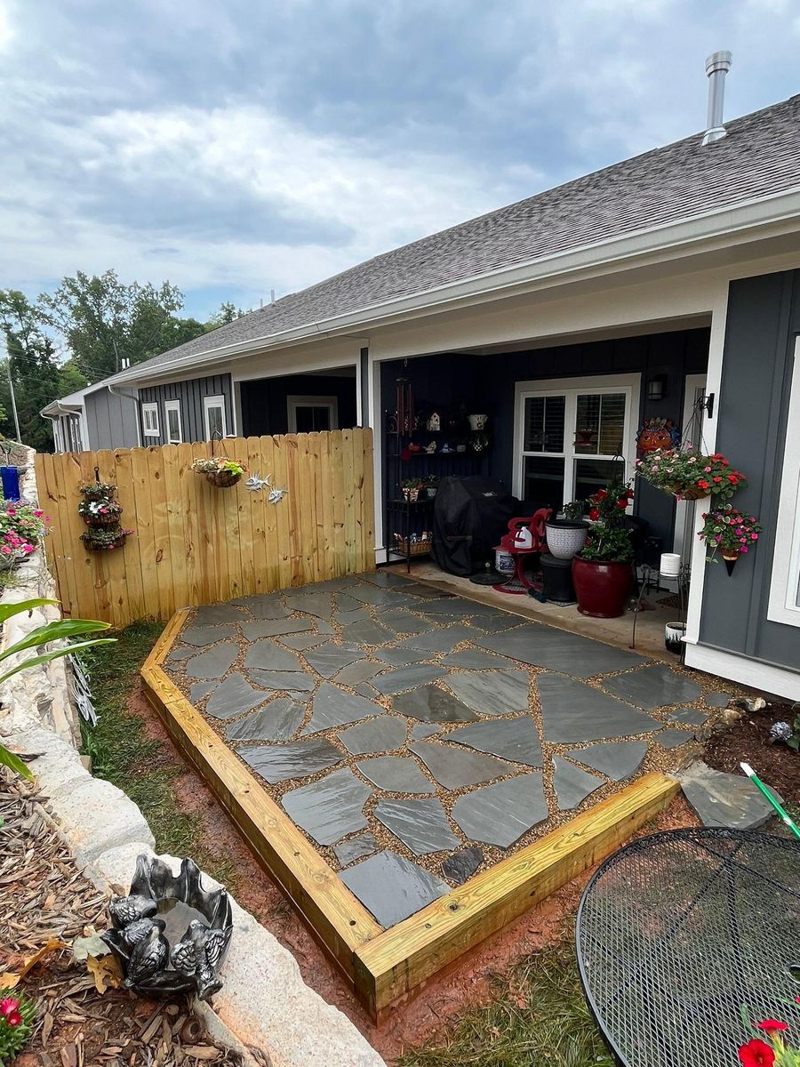 Deck & Patio Installation for Redwood Construction in Asheville, NC
