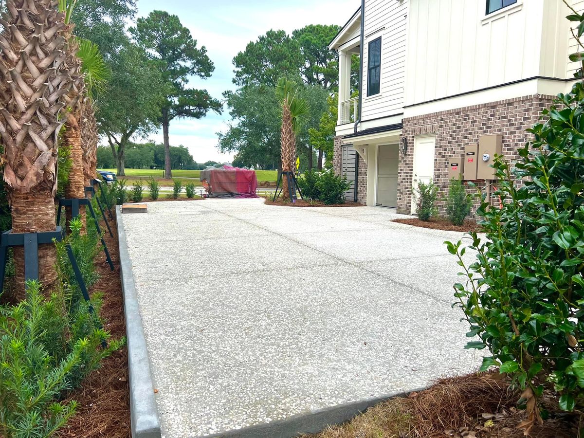 Exterior Concrete for Low Tide Concrete in Charleston, SC