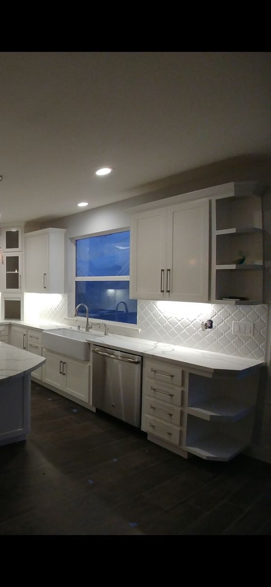 Kitchen Backsplash Tiling for Bitterroot Remodels inc. in Stevensville, MT