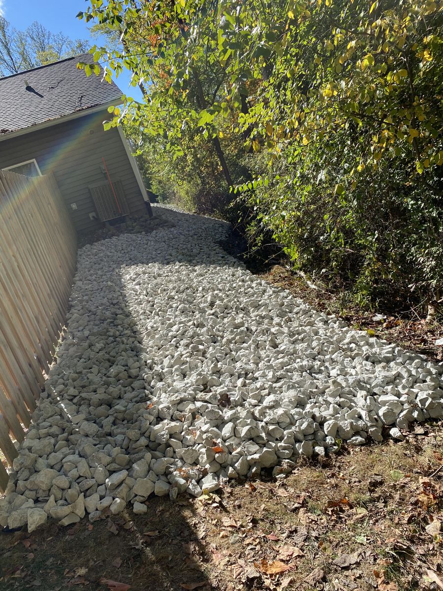 Retaining Wall Construction for Stafford.Works in Hendricks County, IN 