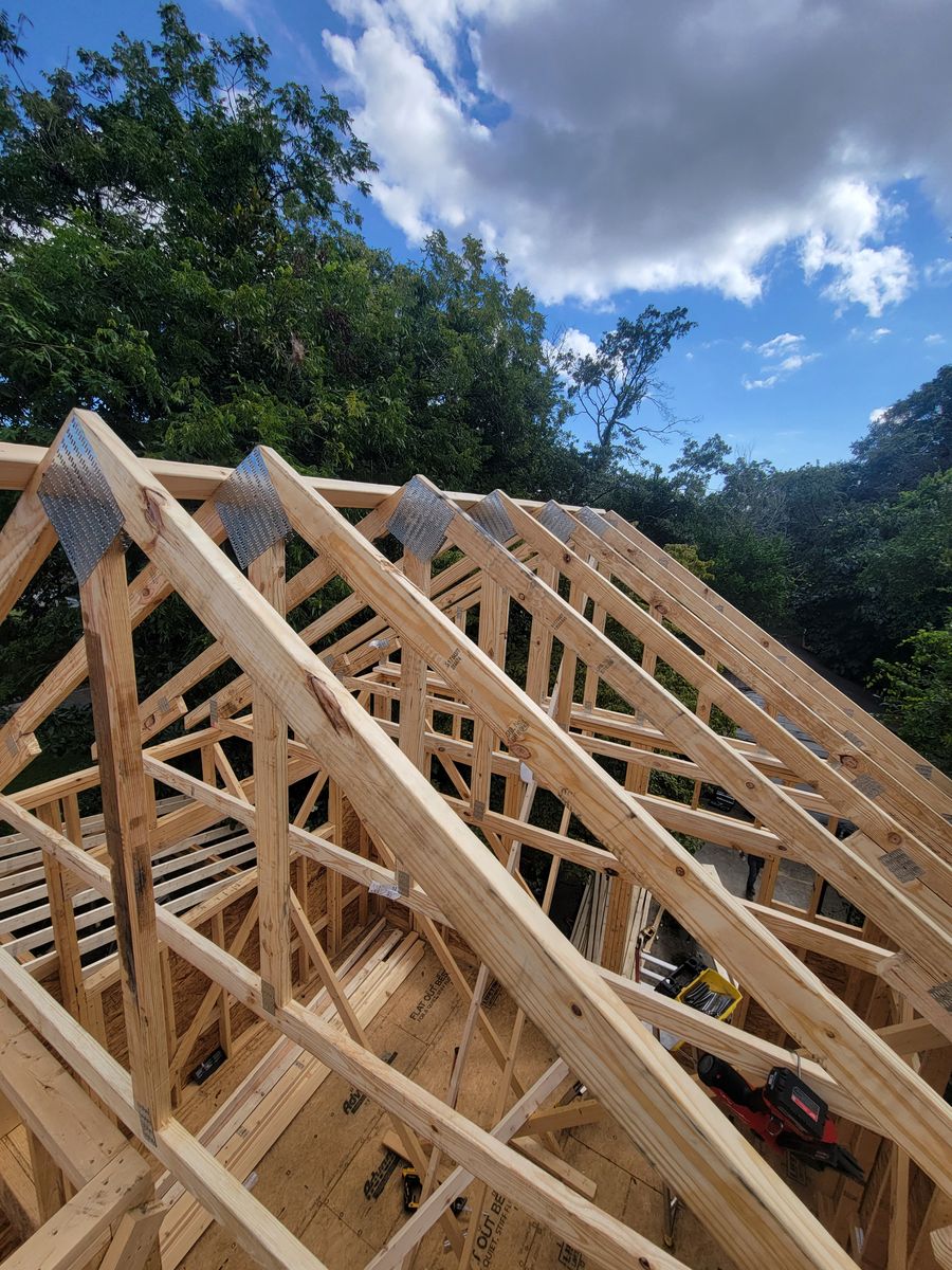 Framing for GVL Renovations in Greenville, SC