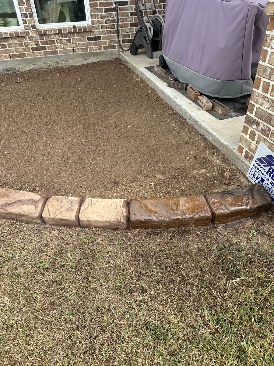 Landscaping for Texas Curb N Borders in Houston, TX