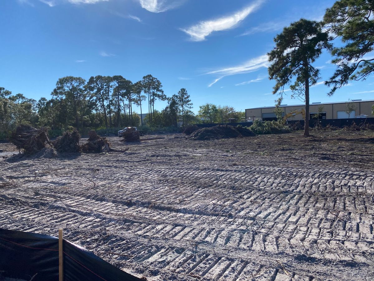 Land Clearing for South Florida Earthworks in Fort Pierce, FL