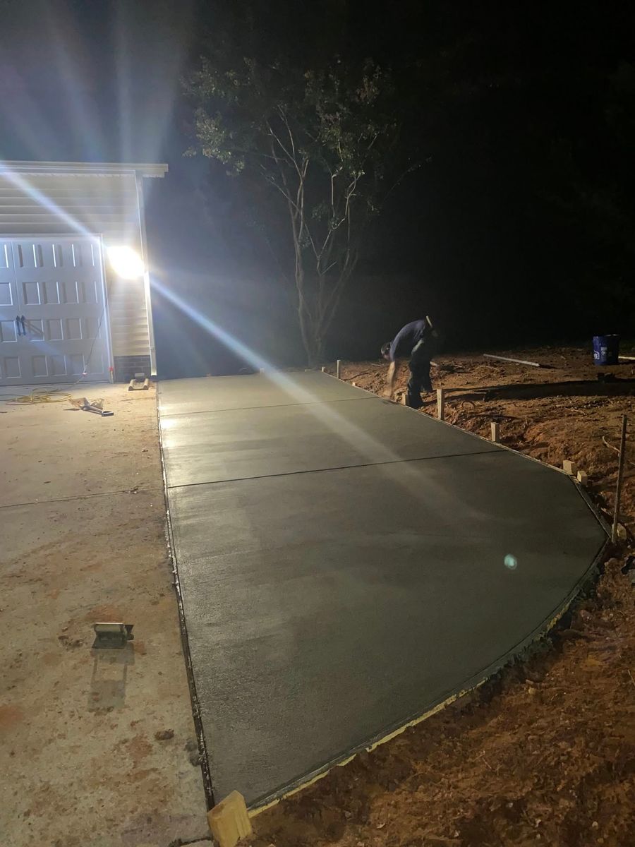 Concrete for Burt Concrete Solutions in Raleigh, NC