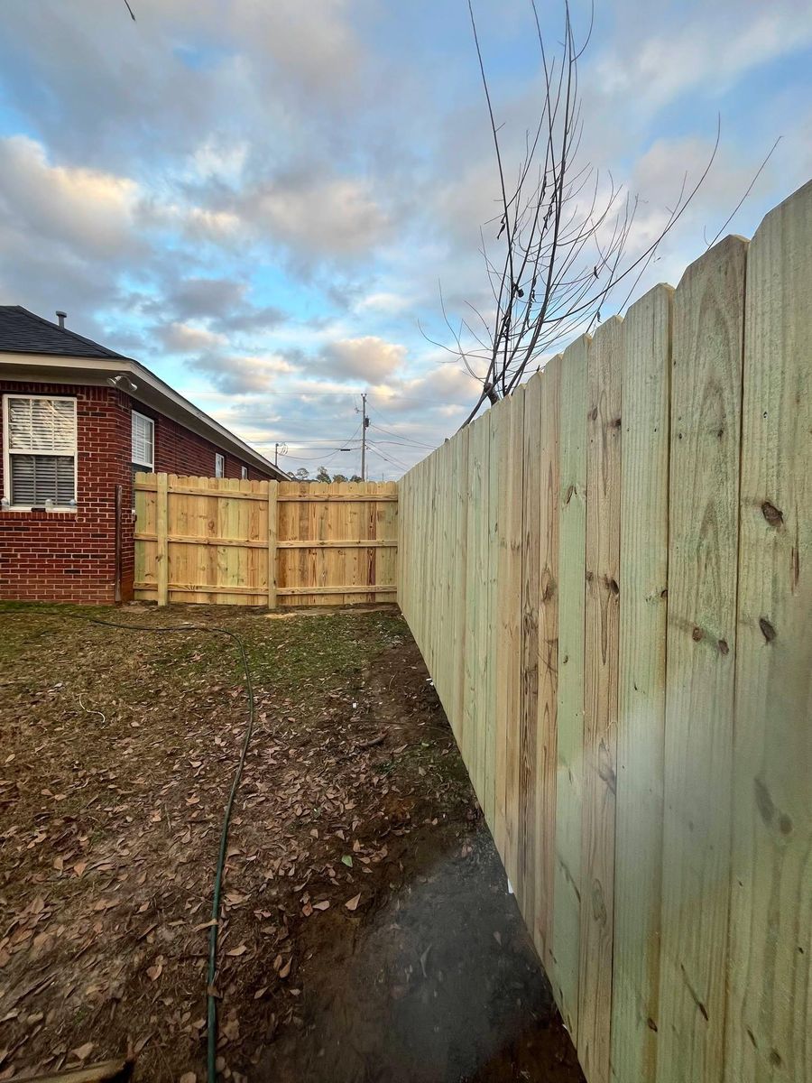 Fencing for All Out Construction in Atlanta, GA