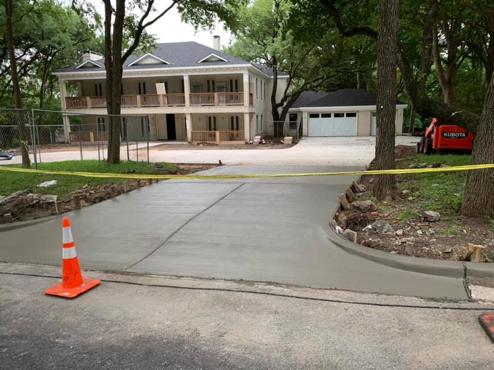 Driveway Construction for Benitez Brothers Construction in Austin, TX
