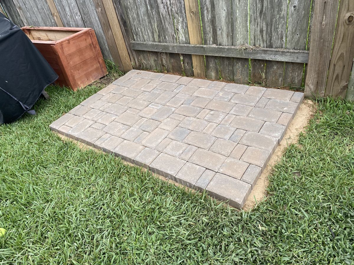 Hardscaping for Atlas Land Design in Creekside Park, TX