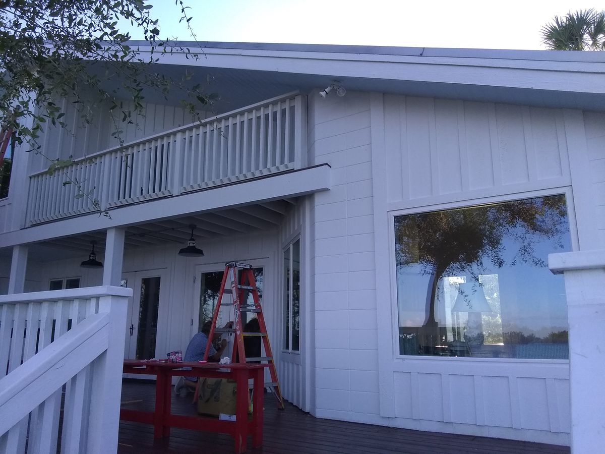 Exterior Painting for Cintim Worldly Creations in Jupiter, FL