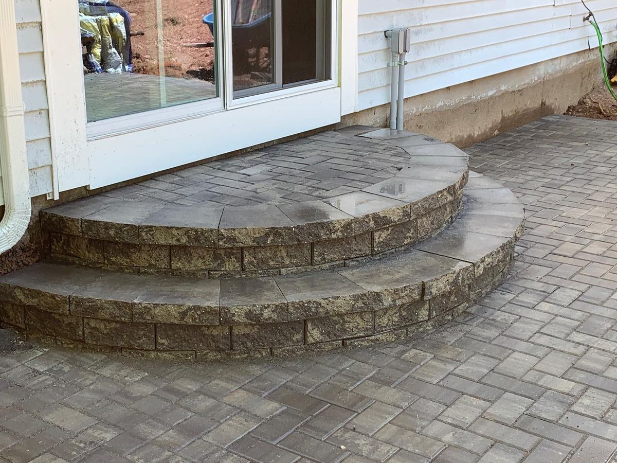 Patio Design & Construction for Smittys Property Maintenance LLC in Wethersfield, Connecticut