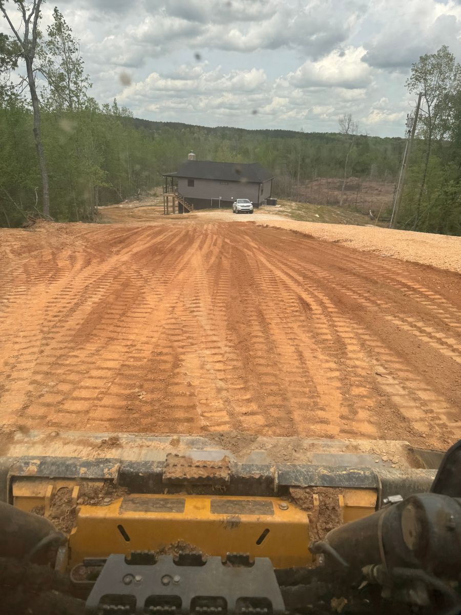 Residential & Commercial dirt work for Simmons land works in Sardis,, TN