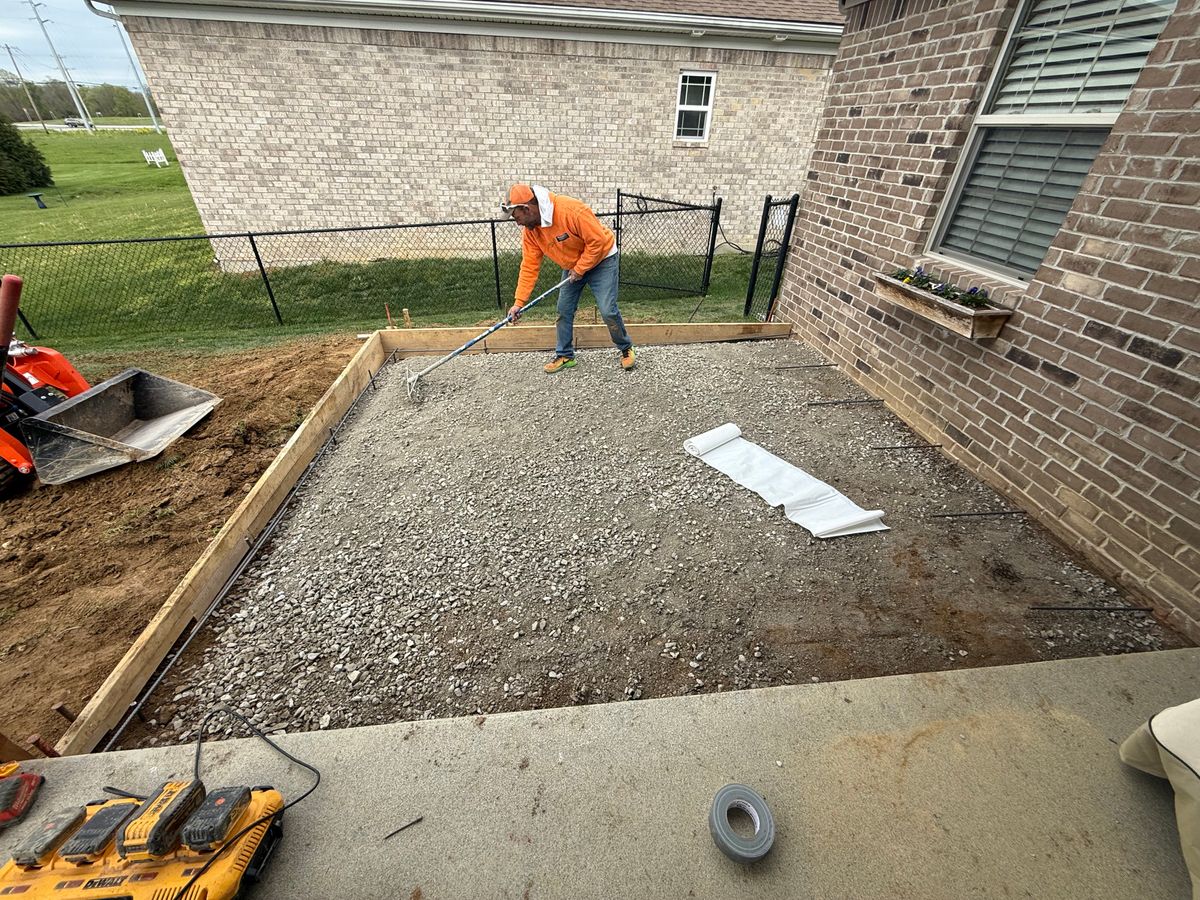 Concrete Slab Construction for Buckel Concrete in New Albany, IN