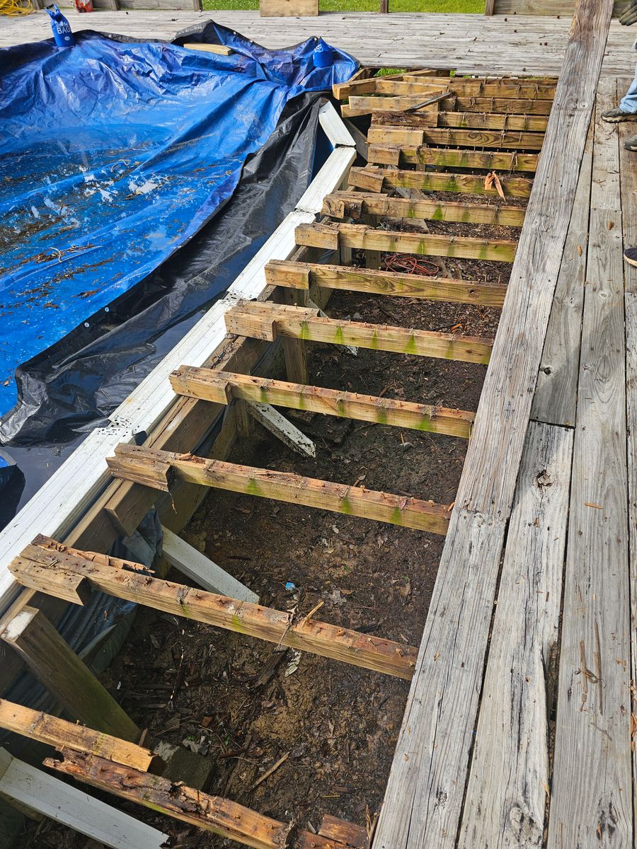 Decking for A&D Home Improvements in Cleveland, TN